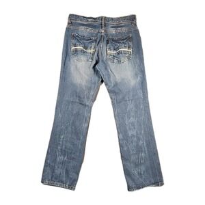 Vintage ENYCE Jeans Sean Combs Co. Blue Mens 36x33 Relaxed Straight 100% Cotton